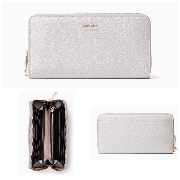 kate spade Handbags - TRADED Kate Spade Silver Burgess Court Lacey
